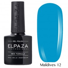 Гель-лак Elpaza Neon Collection неоновая серия 10мл MALDIVES 12